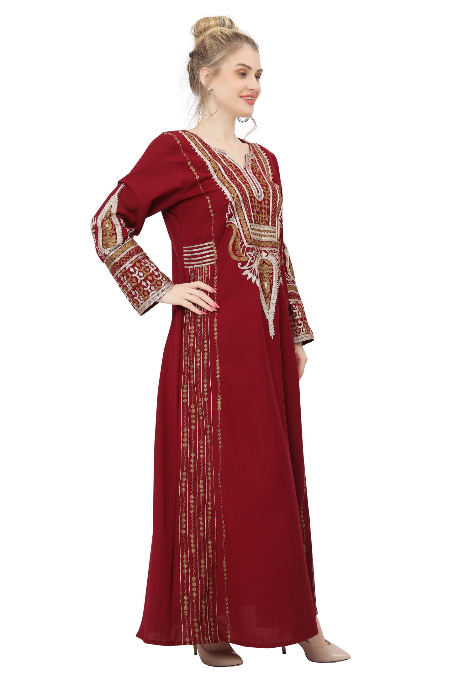 Traditional Kaftan Thobe Party Gown