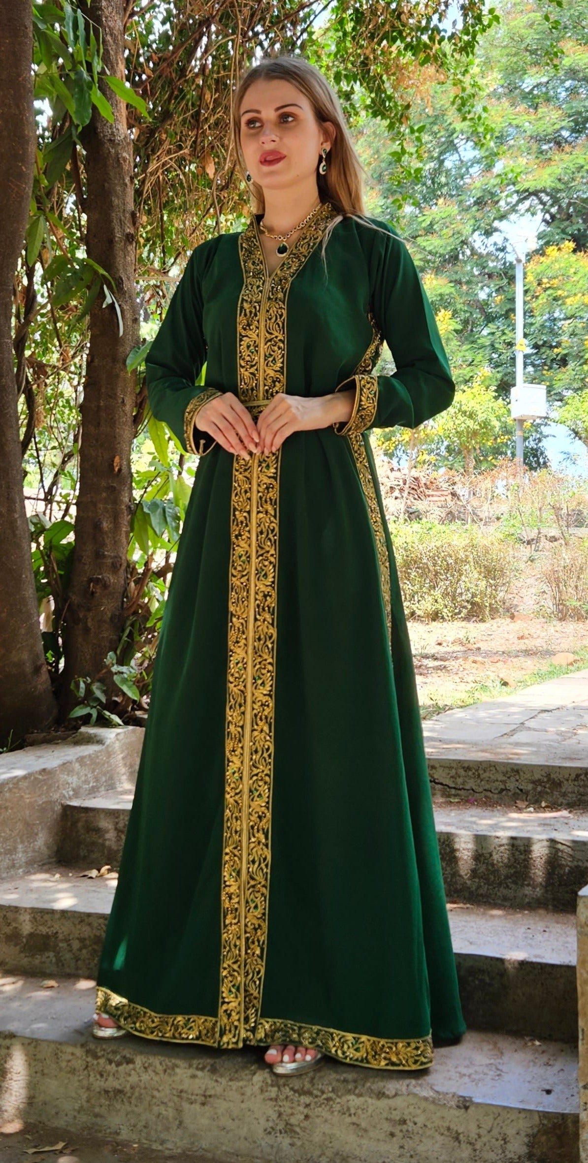 Maxi Dress Buy Moroccan Caftan Burgundy Velvet Abaya Kaftan