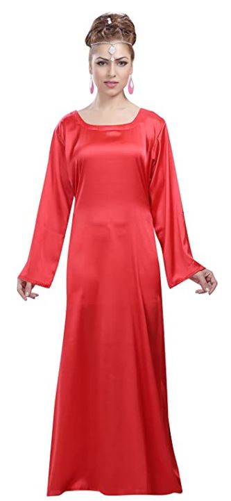 chinese dress ladies Womens Cowl Neck Long Silk Nightgown Silk Maxi Dress Black Silk Dress Claret / L