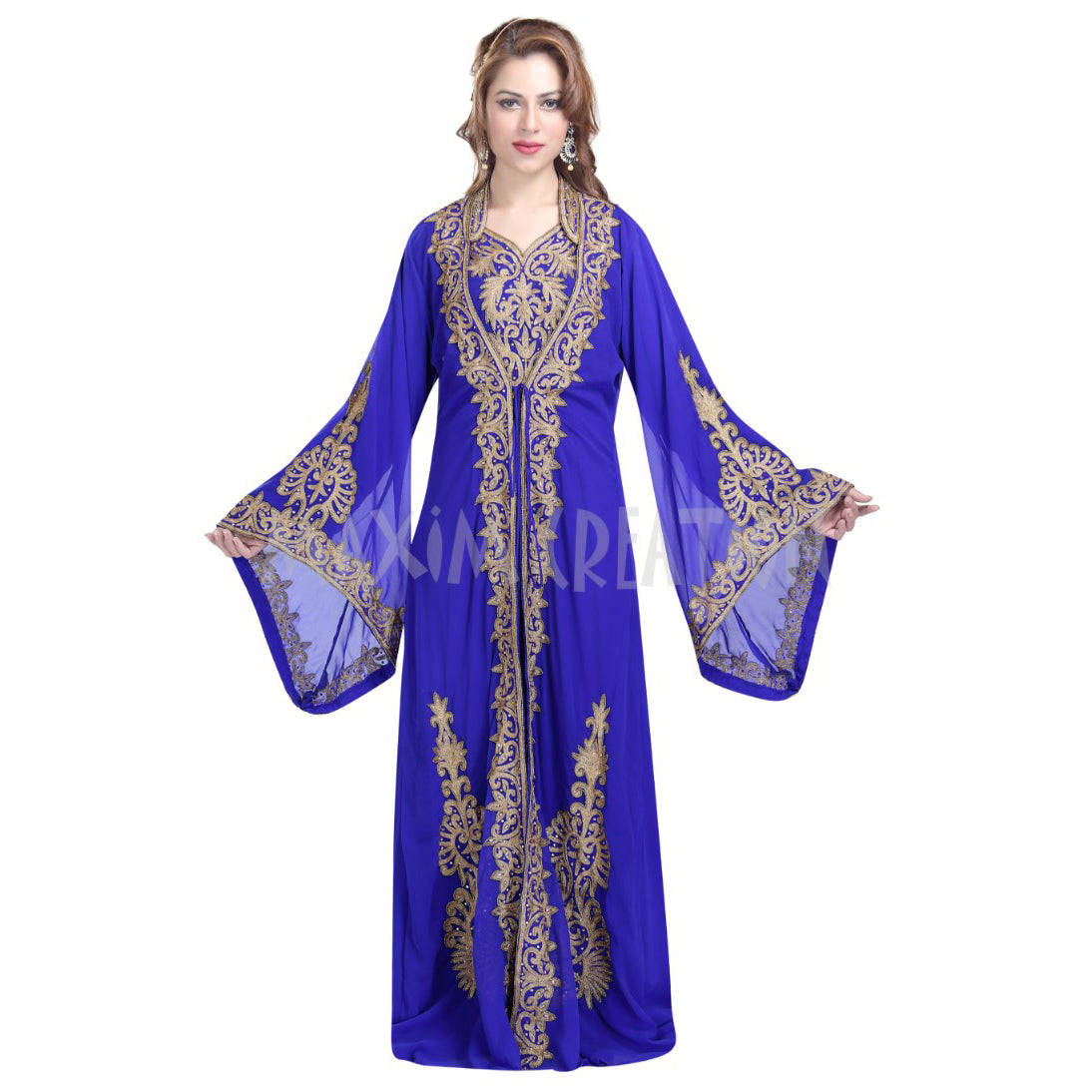 formal dresses for women champagne Freesia Dress Champagne| Beginning Boutique US Runs small Long Dirndl Casual Vow Renewal Dress Size:48 (5'3-5'5)