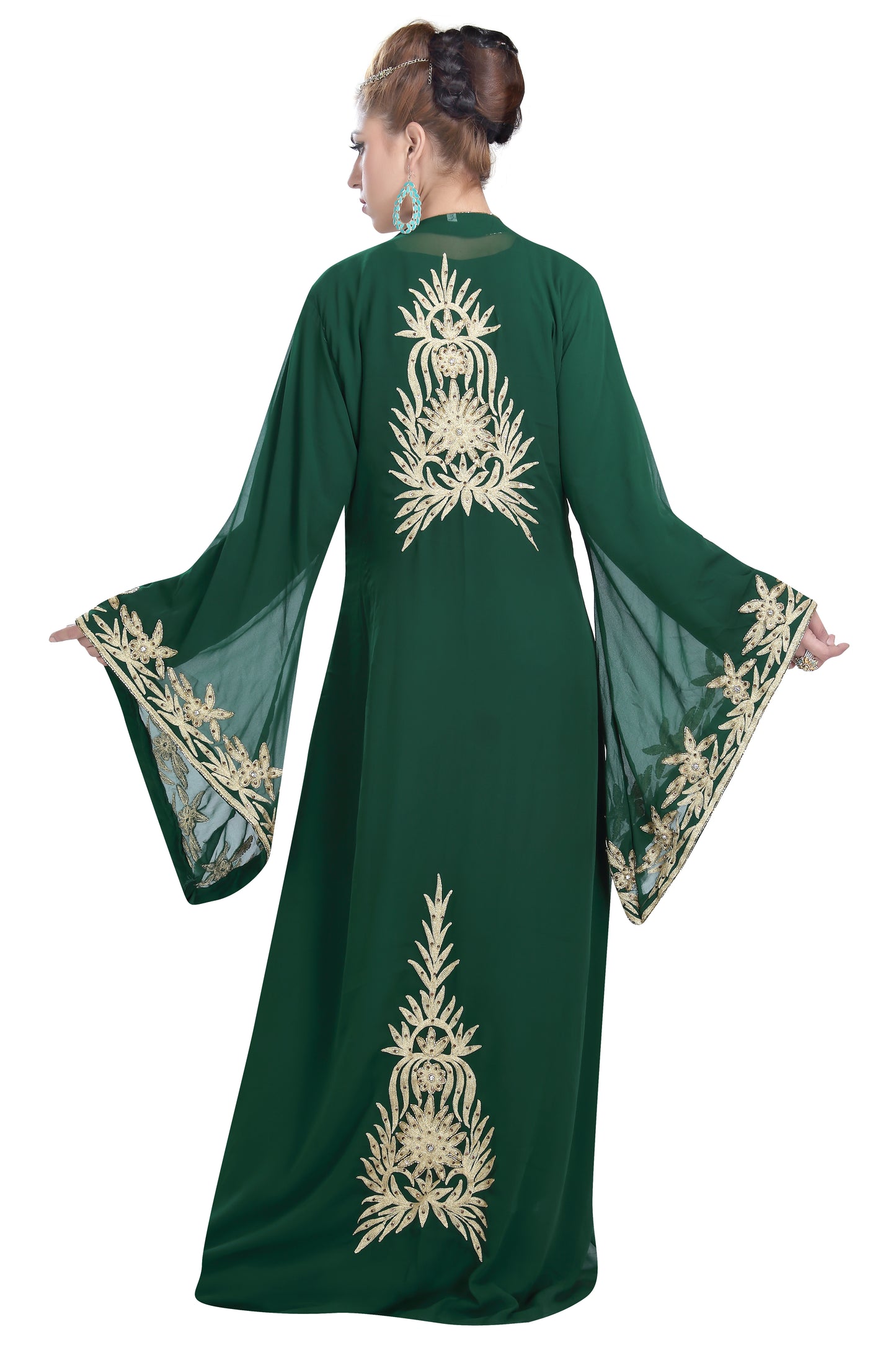 Evening Tea Party Wear Arabian Gown - Maxim Creation