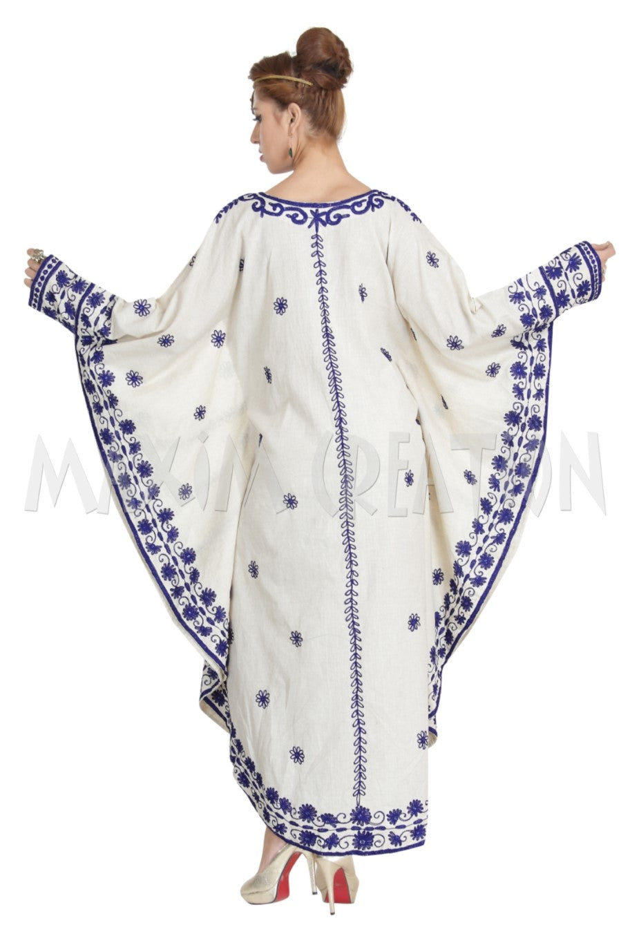 Designer Abaya Haute Coutre Farasha Dress - Maxim Creation