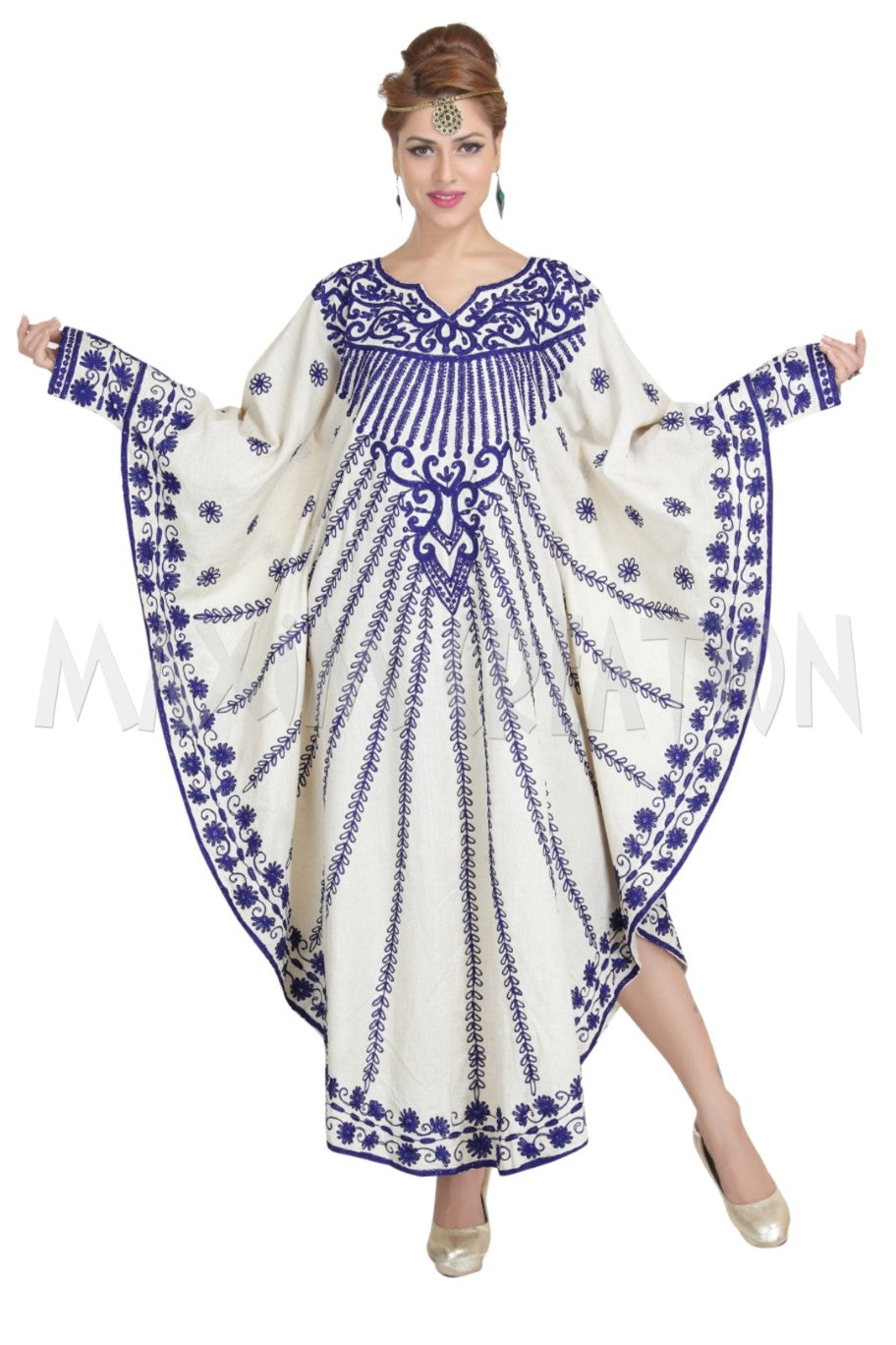 Designer Abaya Haute Coutre Farasha Dress - Maxim Creation