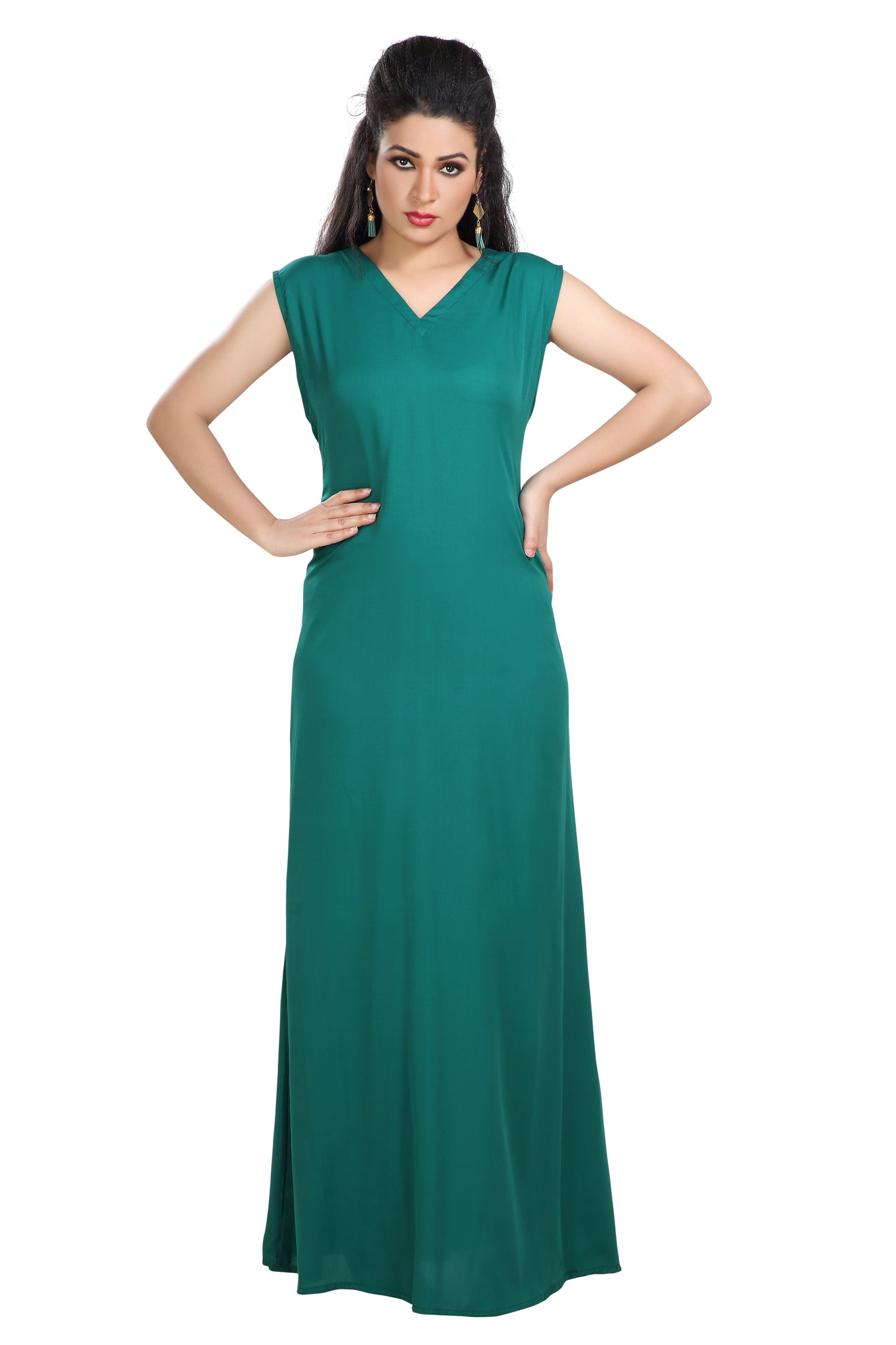 Tea Party Evening Dress Home Gown - Maxim Creation
