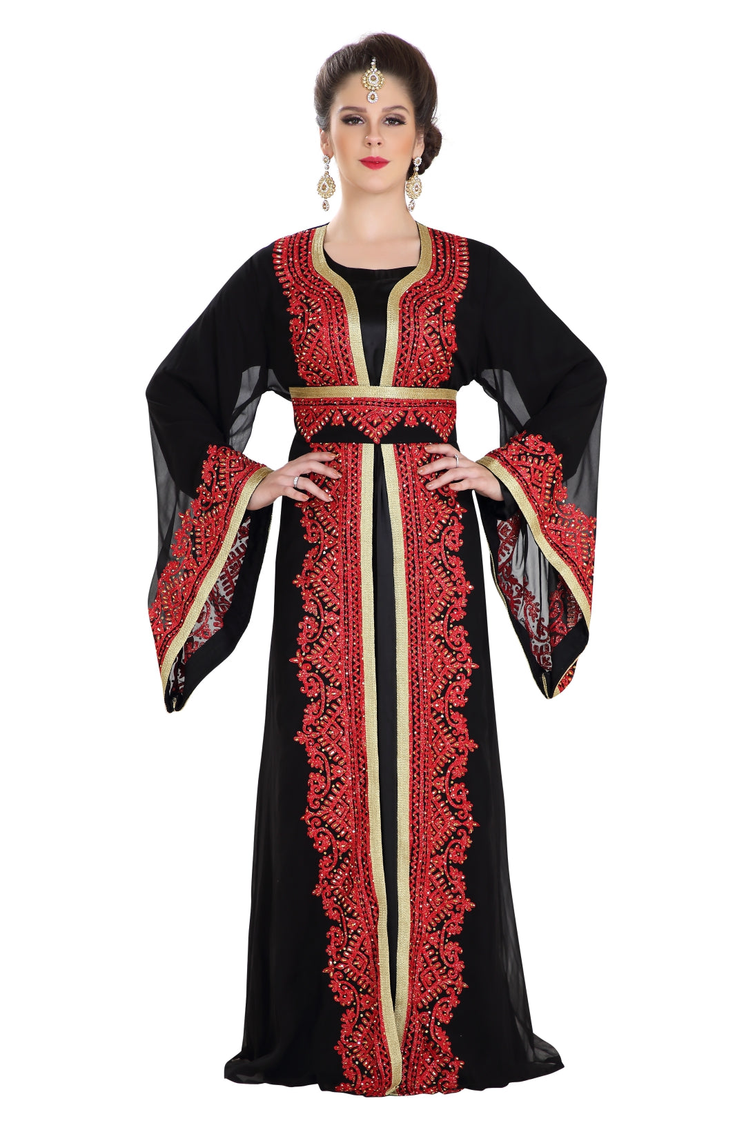 Wedding Gown Arab Princess Luxe Kaftan - Maxim Creation