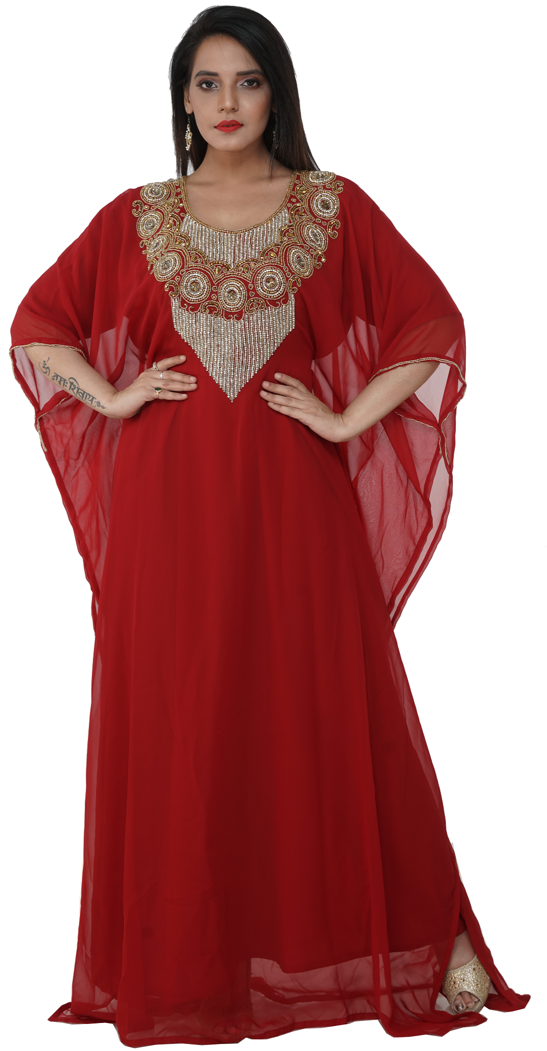 Casual Poncho Gown Maxi Dress Casual Poncho Gown Maxi Dress