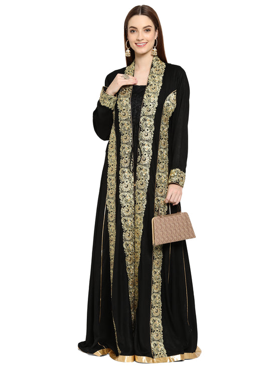 Henna Party Embroidered Dress - Maxim Creation