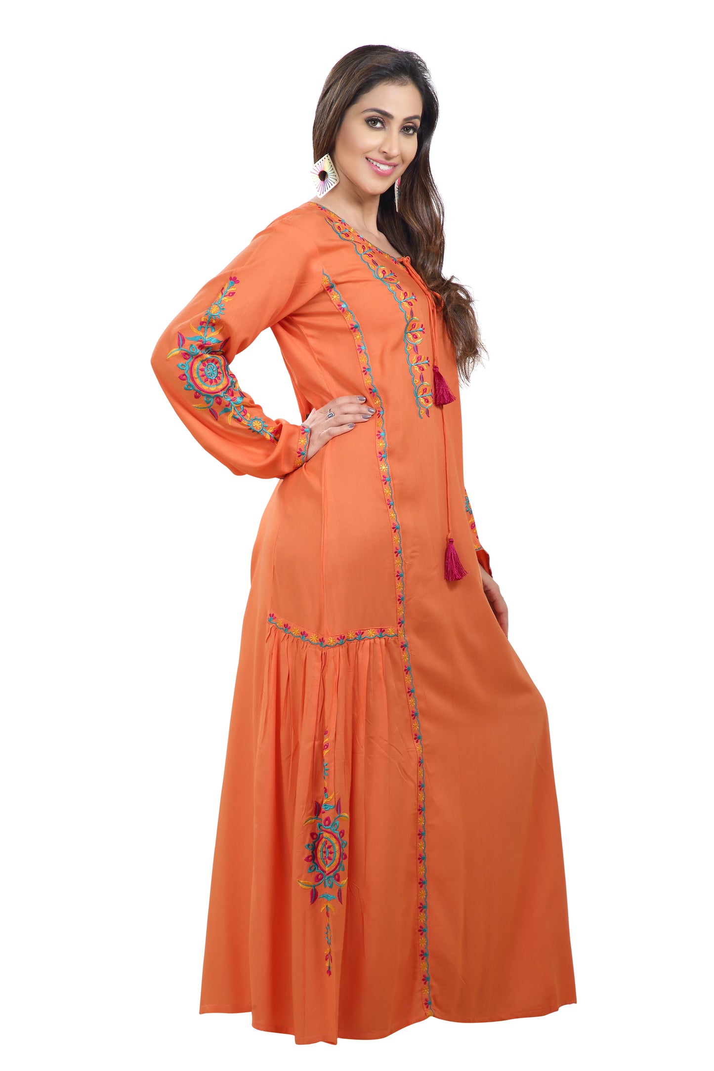 Traditional Maxi Dress Eid Caftan - Maxim Creation