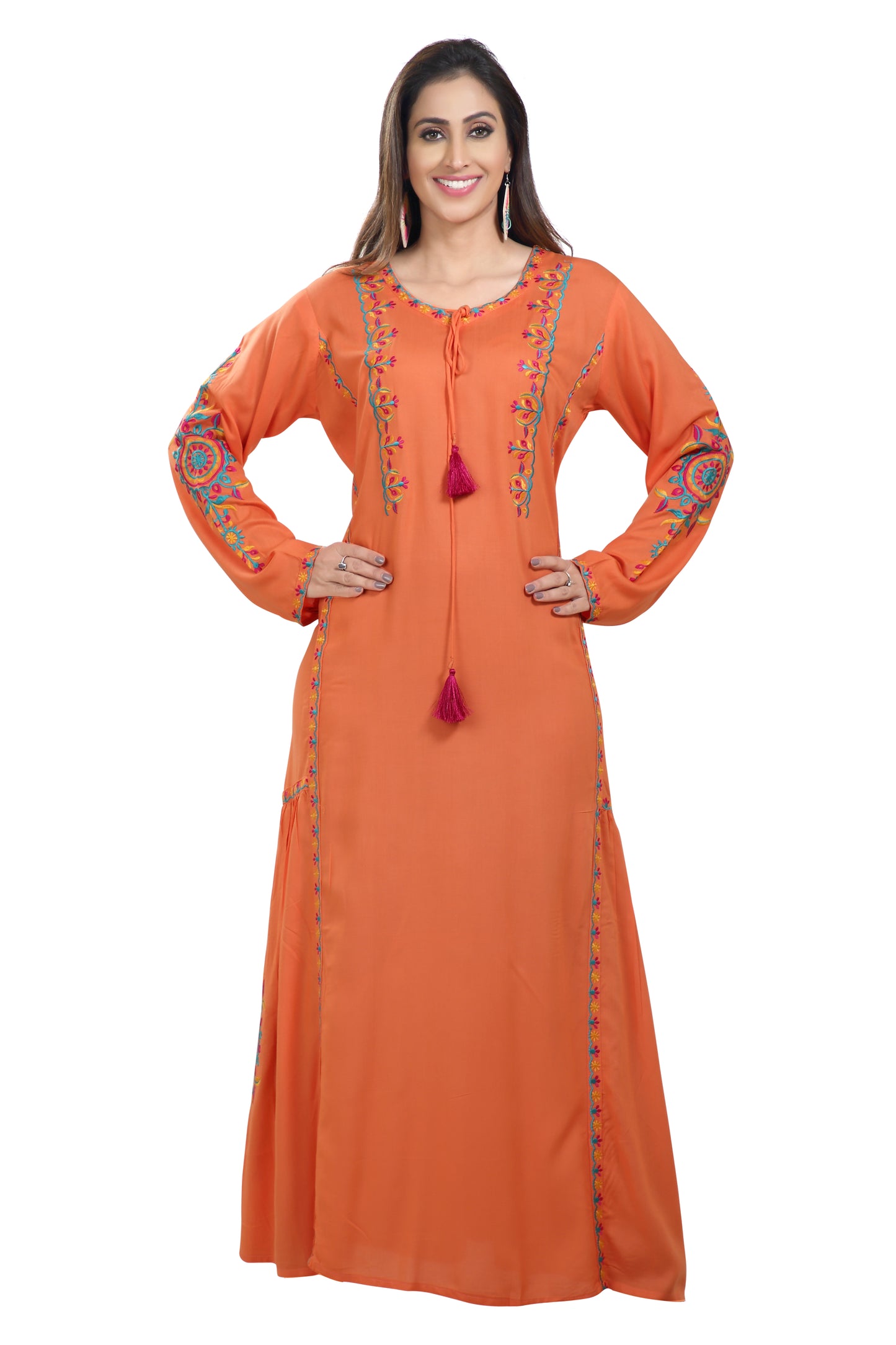Traditional Maxi Dress Eid Caftan - Maxim Creation