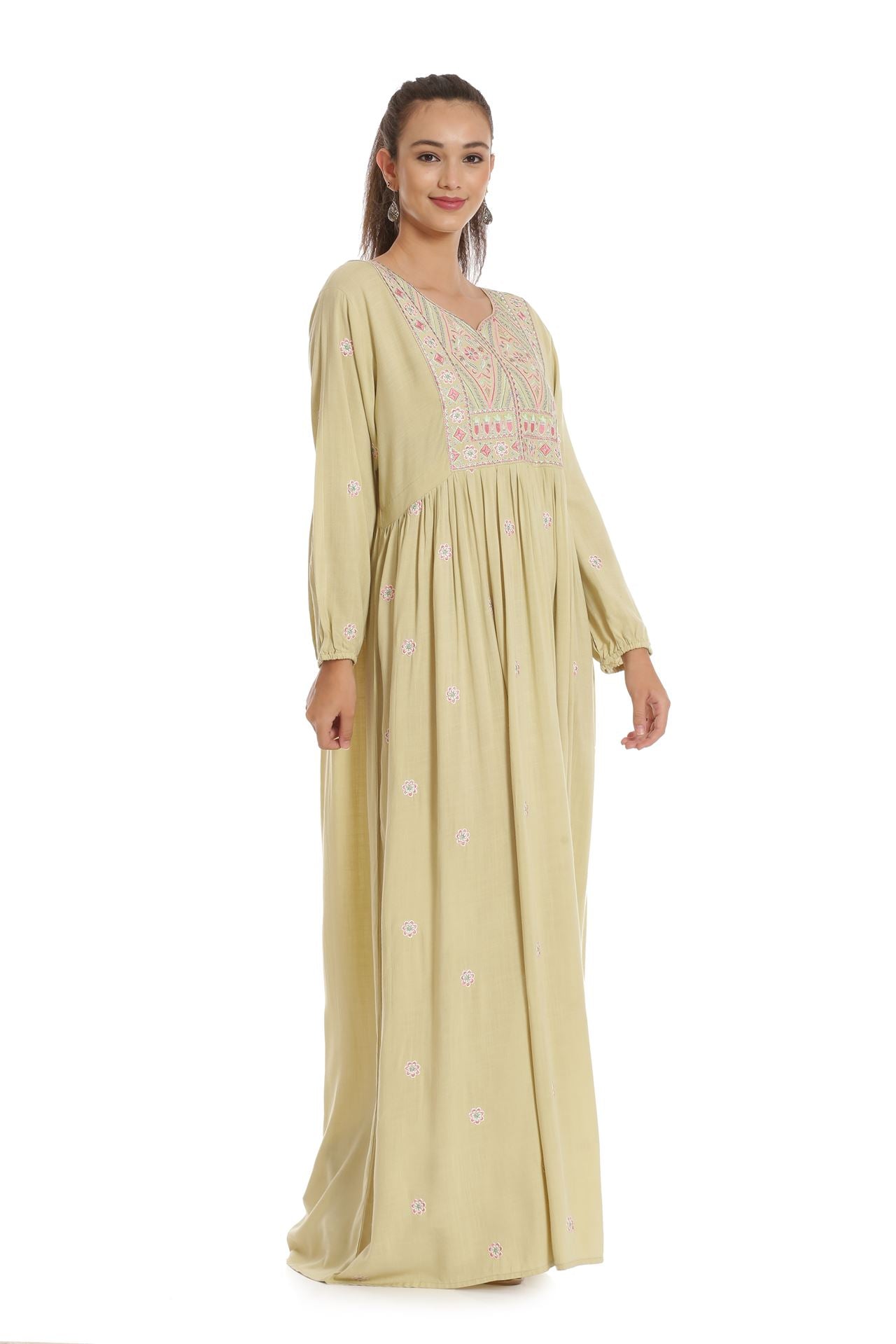 Arabian Boho Evening Party Gown - Maxim Creation