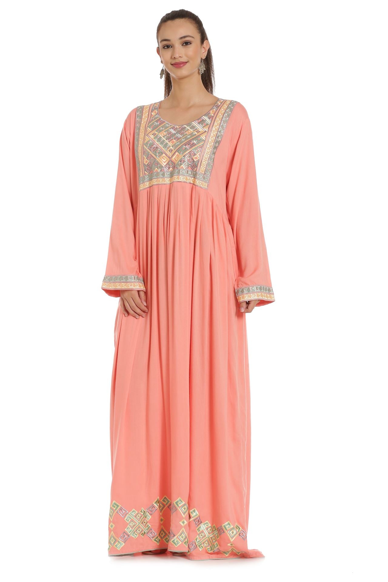 open lace back dress Henna Tea Party Maxi Dress XS / 60 Inches
