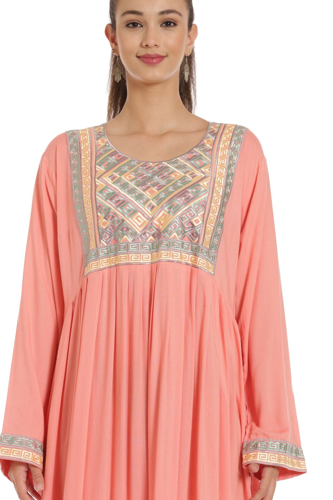Henna Tea Party Maxi Dress