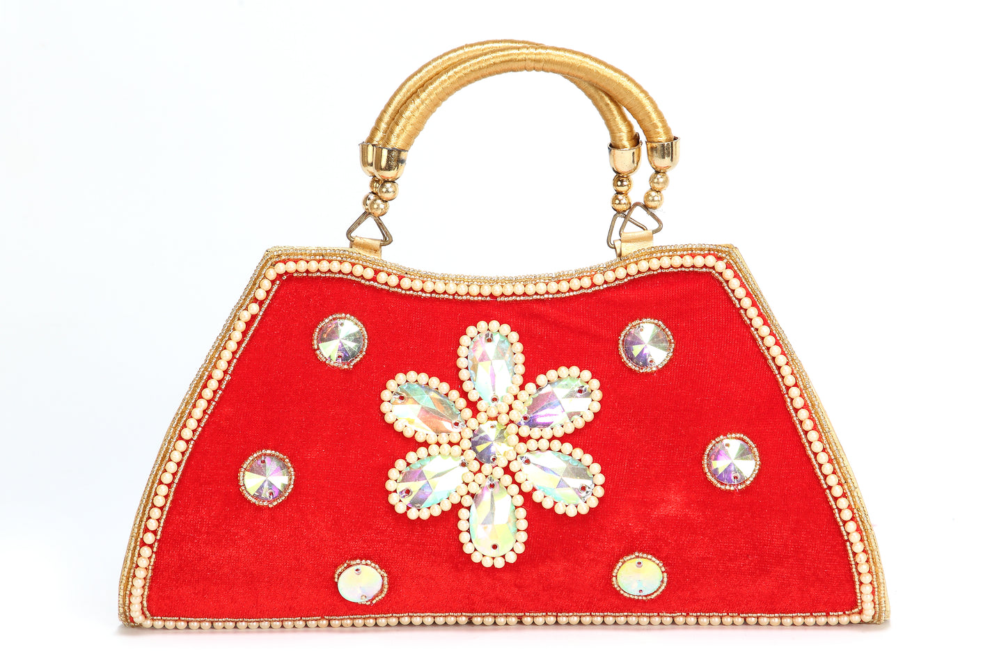 Traditional Style Ladies Hand Clutch - Maxim Creation