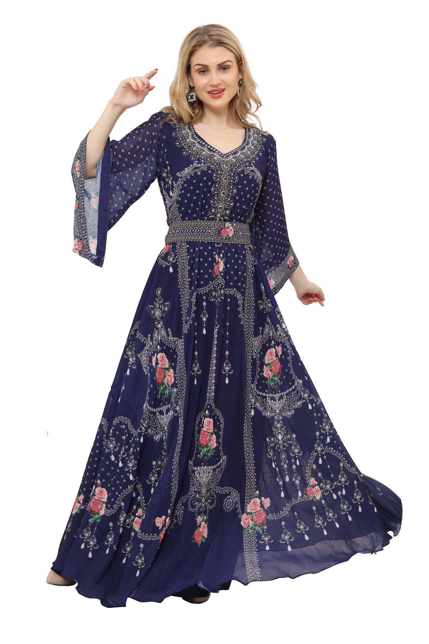 Buy NEW KANISHKA BOUTIQUE Women's Fit and Flare Rayon Cotton Fabric jaipuri  Printed A-Line Maxi Midi Western Long Gown dress ( DR-28 A , Multicolour )  at Amazon.in