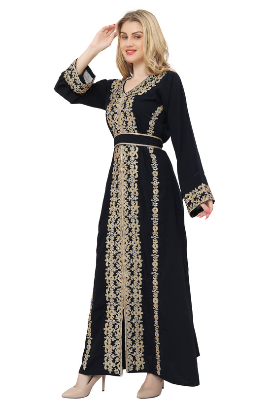 Load image into Gallery viewer, Dubai PartyWear Maxi Dress Jalabiya For Women
