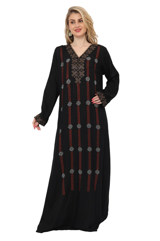 Designer Kaftan Maxi Dress For Women