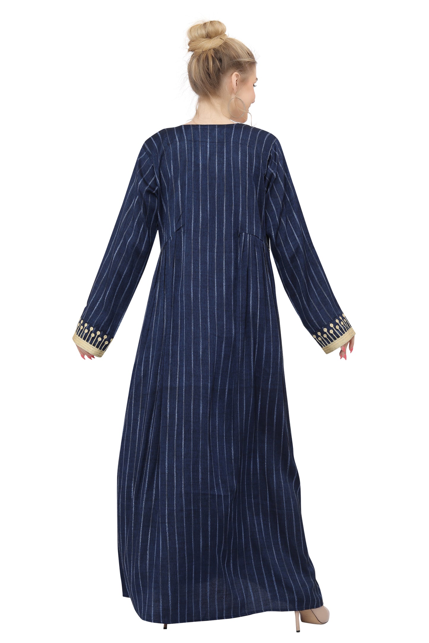 Arabian Beach Embroidered Kaftan Dress