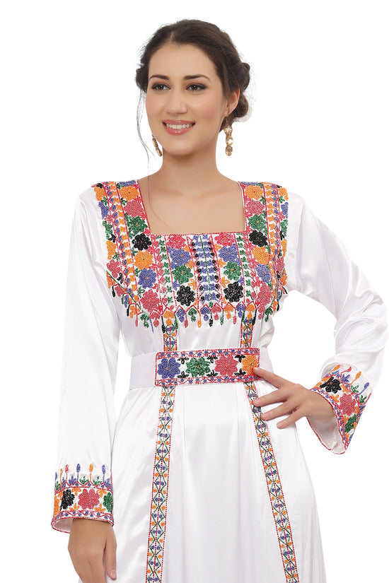 Load image into Gallery viewer, Designer Arabian Kaftan Dress For Women
