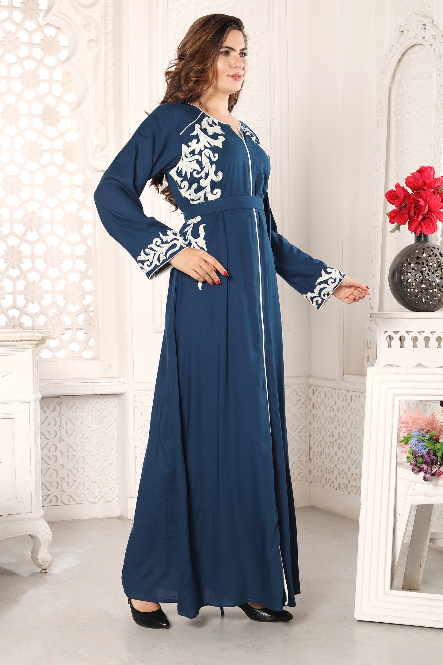 Designer Morocco Dubai Kaftan Party Gown For Women