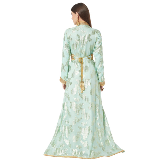 Designer Khaleeji Thobe Wedding Gown Mother Daughter Combo set - Maxim Creation