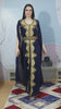Navy Blue Karakou Algerian Caftan Mermaid Gown