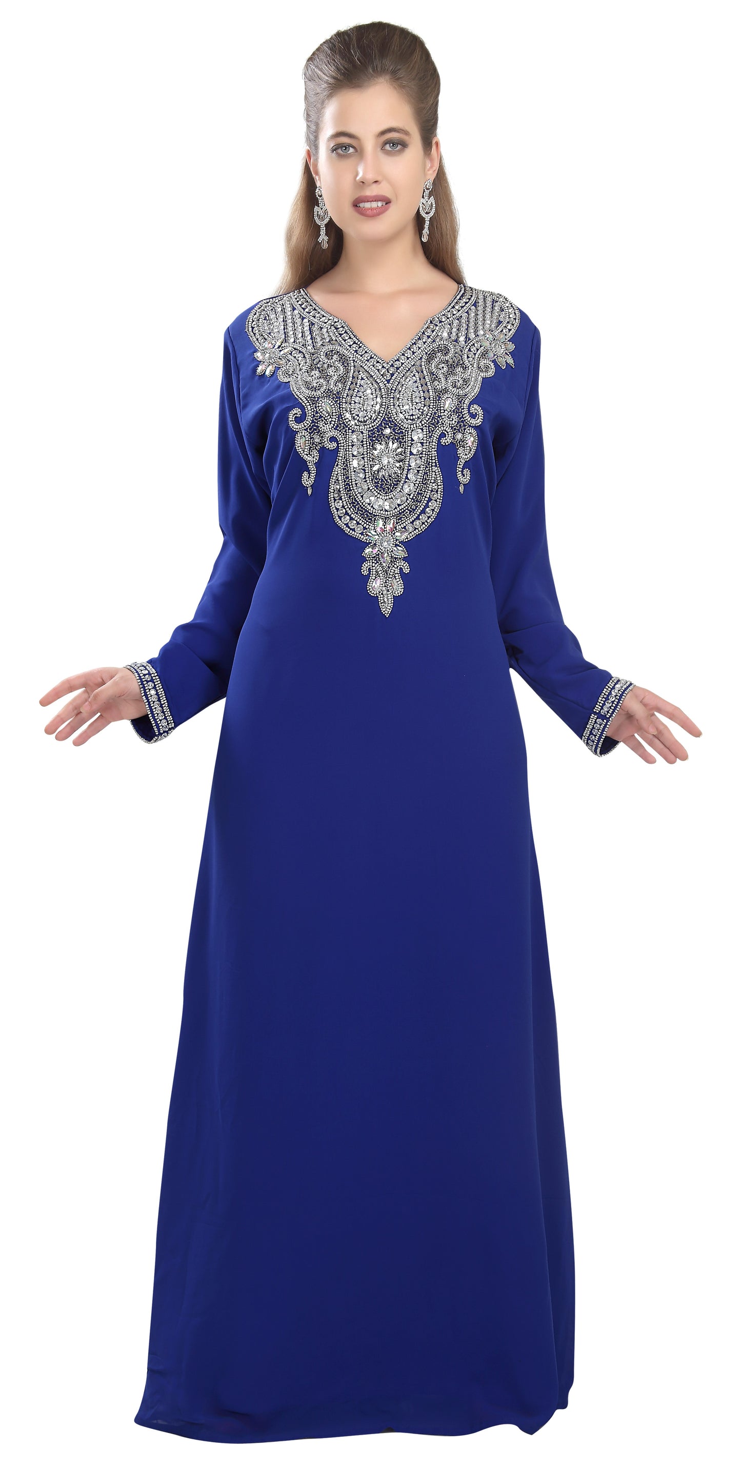 Arabian Djellaba Maxi Wedding Dress - Maxim Creation