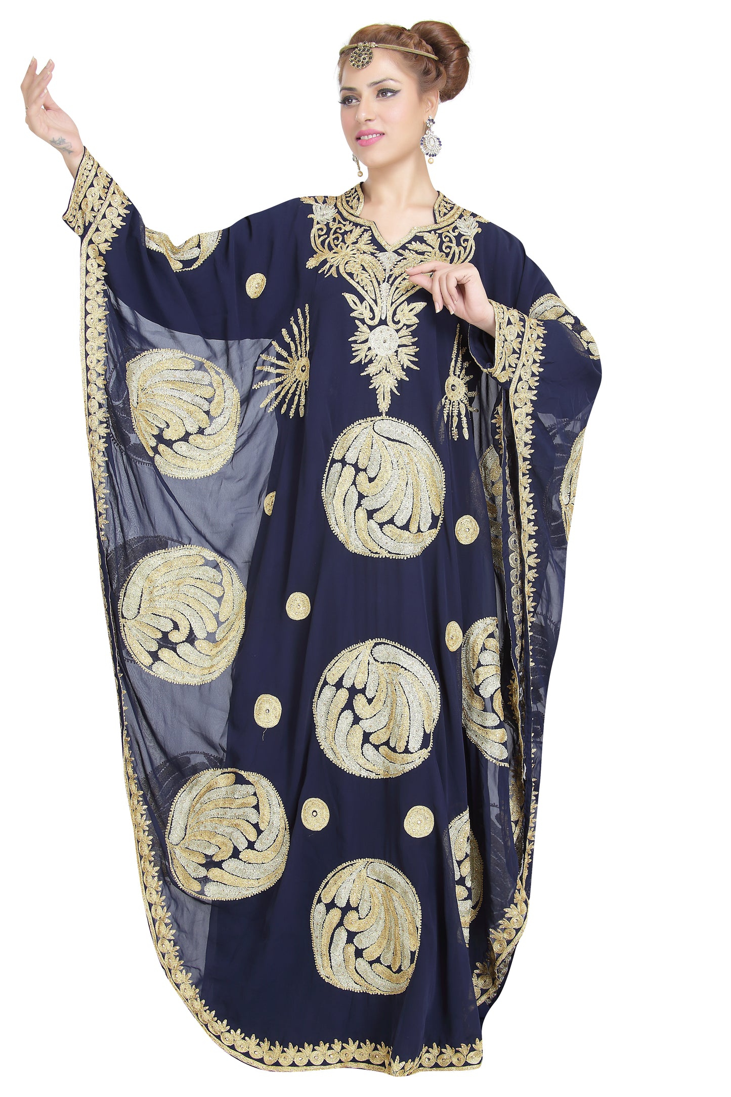 Football Design Kaftan Designer Farasha Caftan Beach Maxi Dress Maxim Creation Football Design Kaftan Designer Farasha Caftan Beach Maxi Dress Maxim Creation