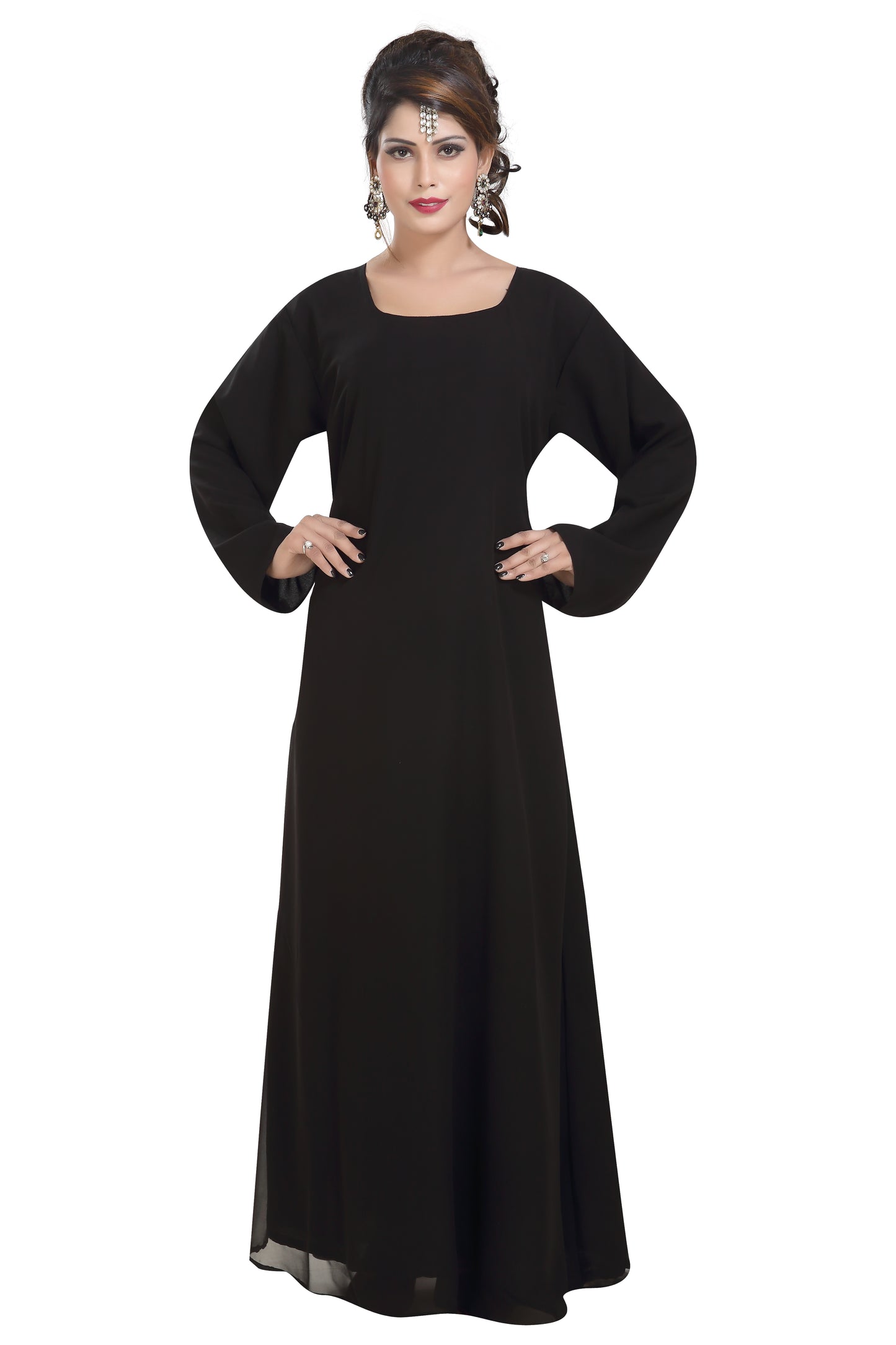 Traditional Jellabiya Gown Persian Designer Abaya - Maxim Creation