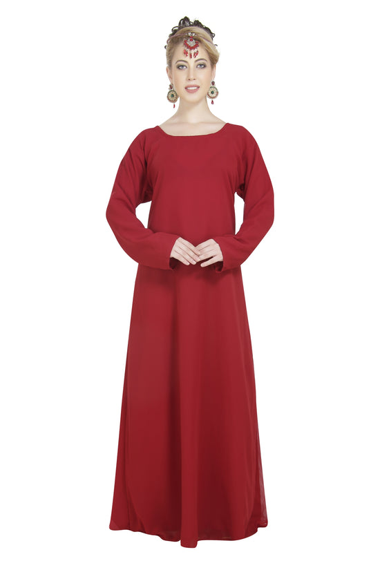 X-lady launching Solid Fox Georgette Plain Gown at Rs.499/Piece in surat  offer by jadkart