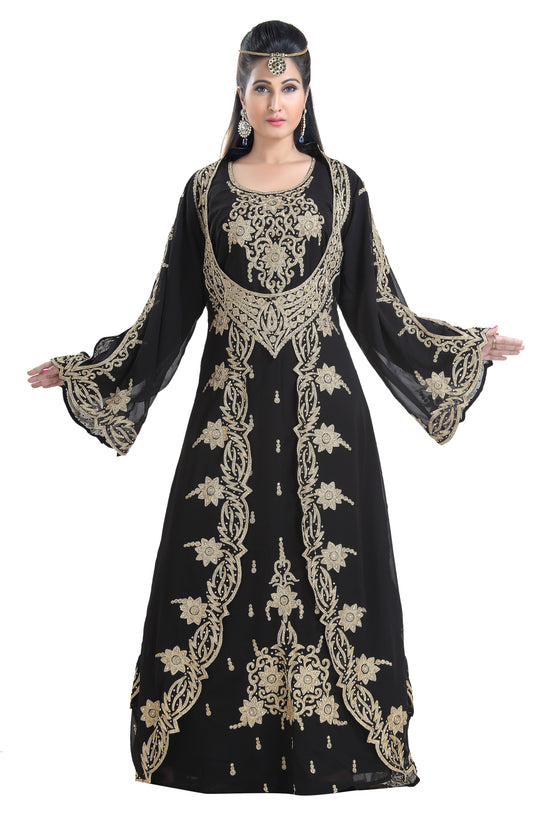 Load image into Gallery viewer, Traditional Dress Khaleeji Thobe Maxi - Maxim Creation
