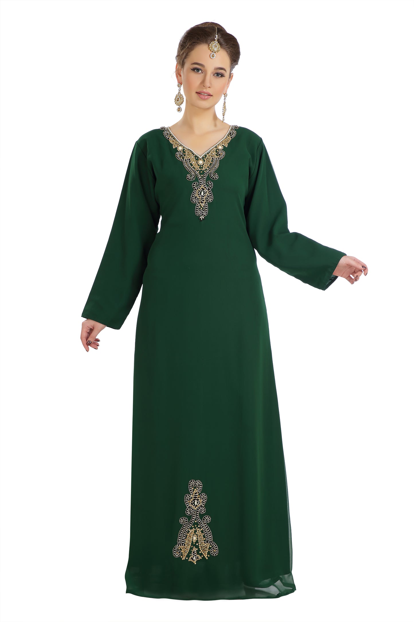 Charger l&amp;#39;image dans la galerie, Night Gown Straight Long Maxi Dress - Maxim Creation
