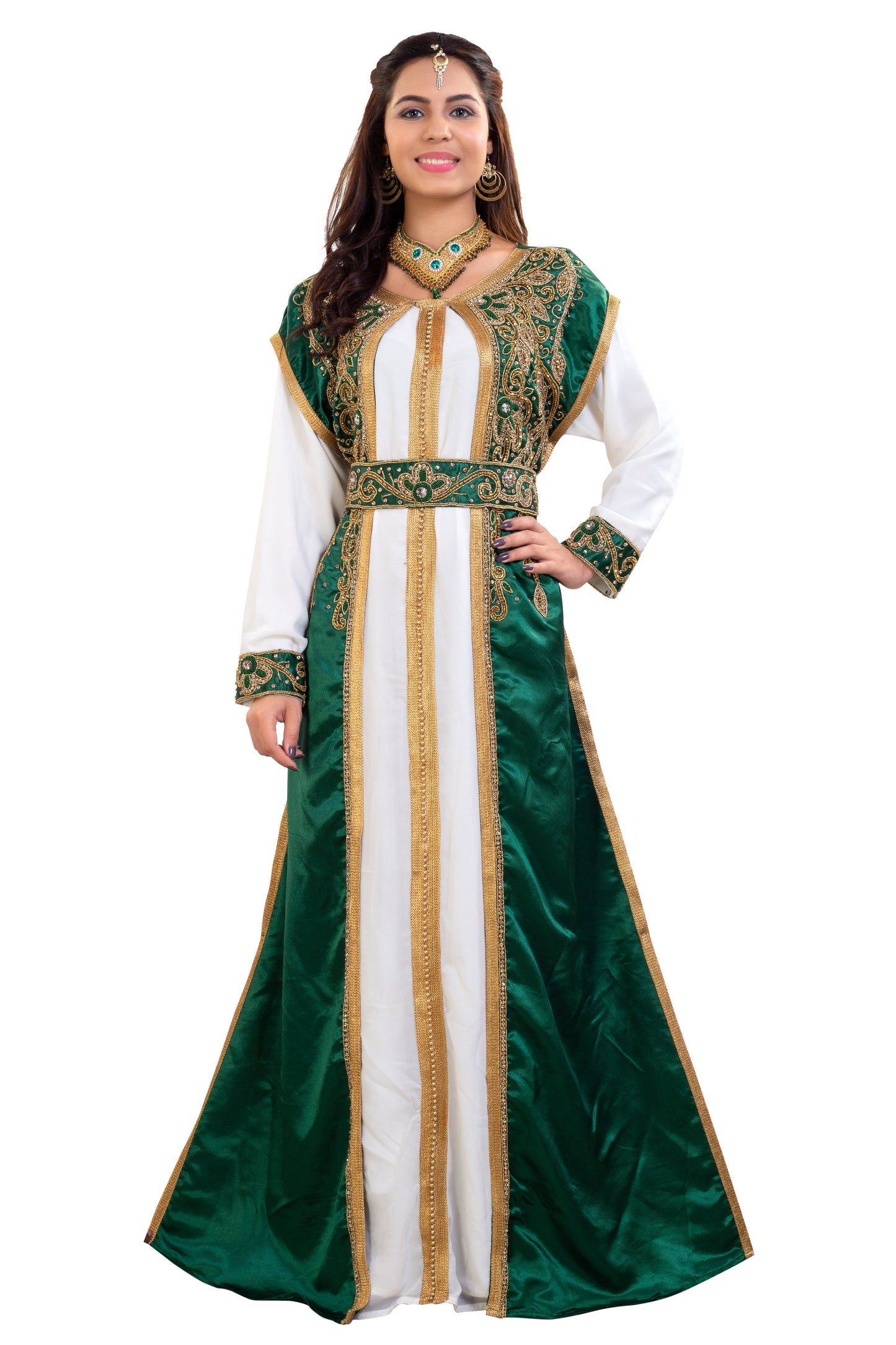 Arab Bridal Dresses - Luxury Arab Bridal Dresses in USA – Nameera by Farooq