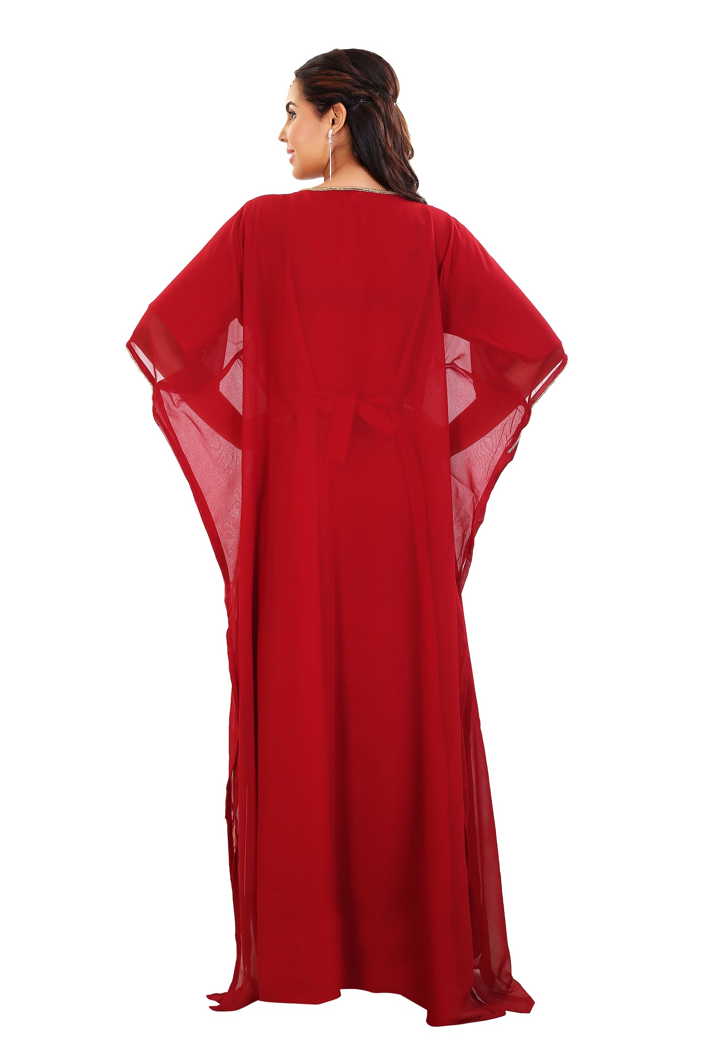 Load image into Gallery viewer, Farasha Boho Maxi Poncho Dress - Maxim Creation
