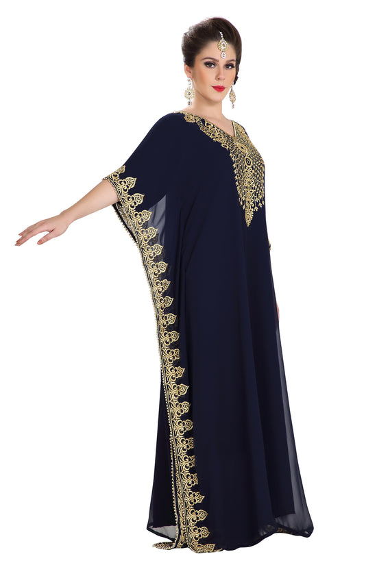 Load image into Gallery viewer, Traditional Jabodar Jalabiya Dress - Maxim Creation
