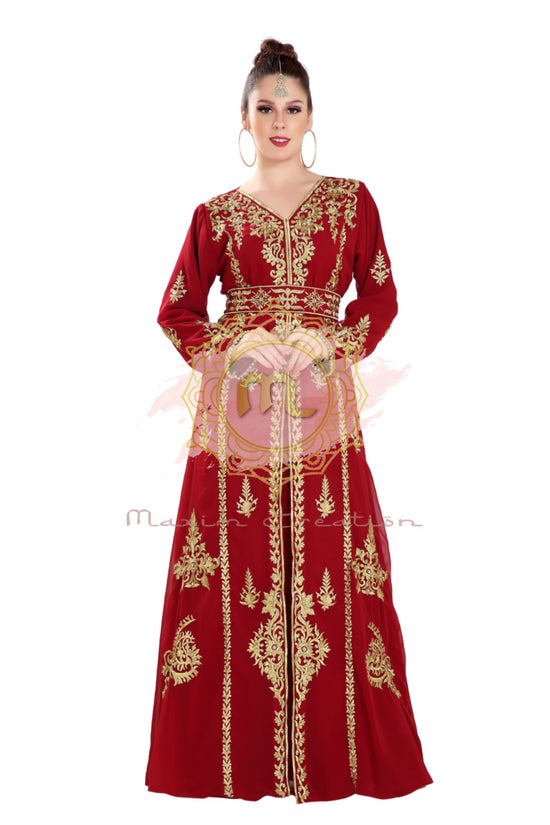 Traditional Maxi Dress Arabian Gown - Maxim Creation
