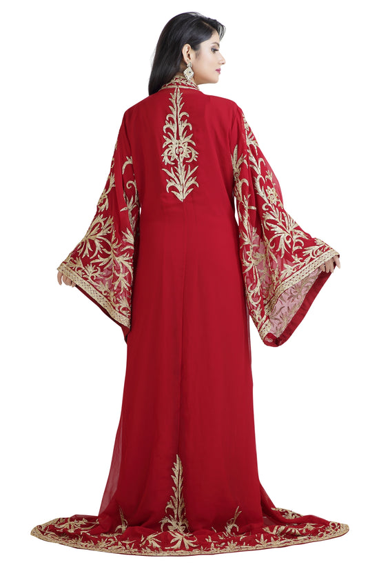 Traditional Dress Khaleeji Thobe Wedding Gown - Maxim Creation