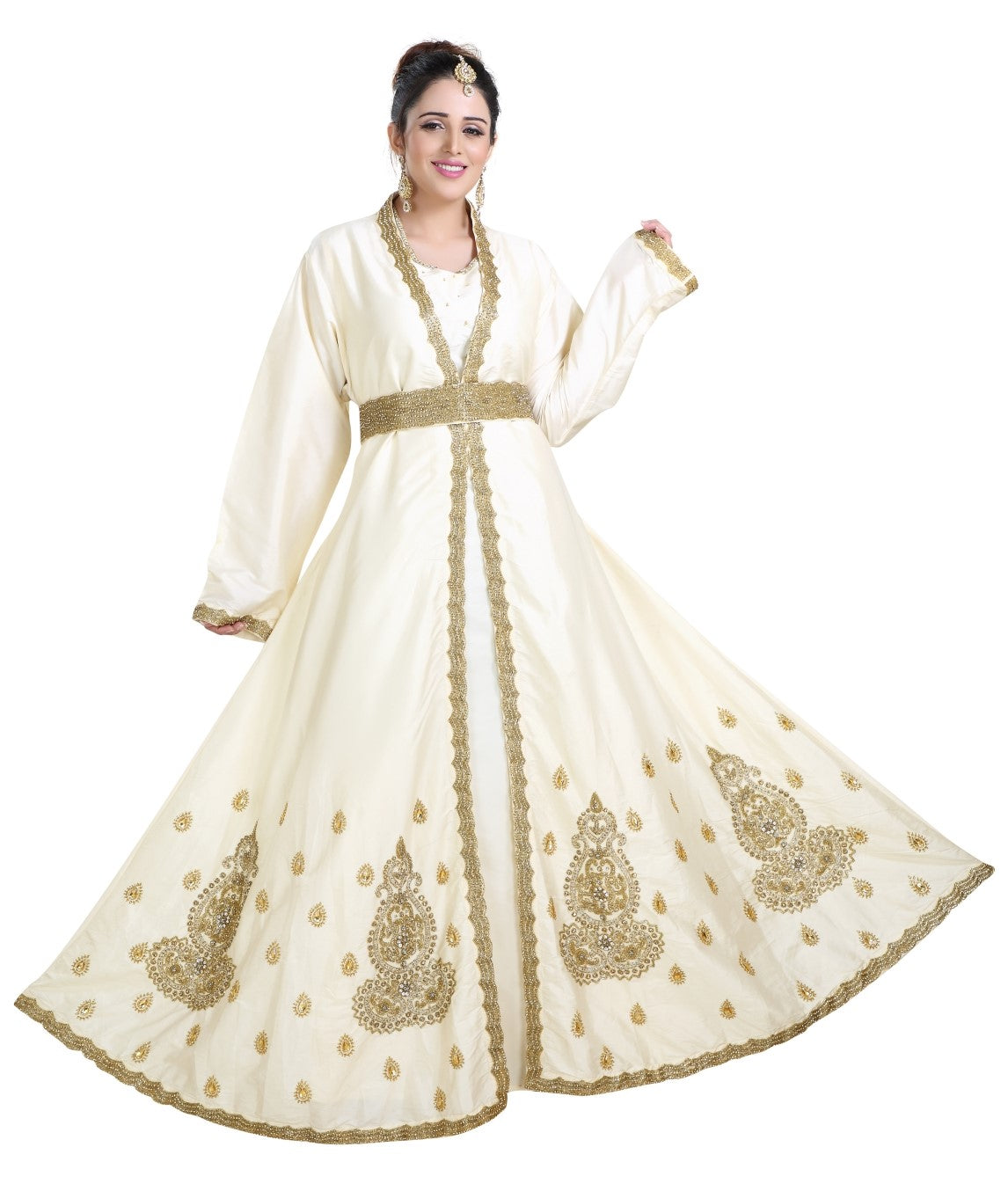 Customized Gown Jalabiya Boho Dress - Maxim Creation
