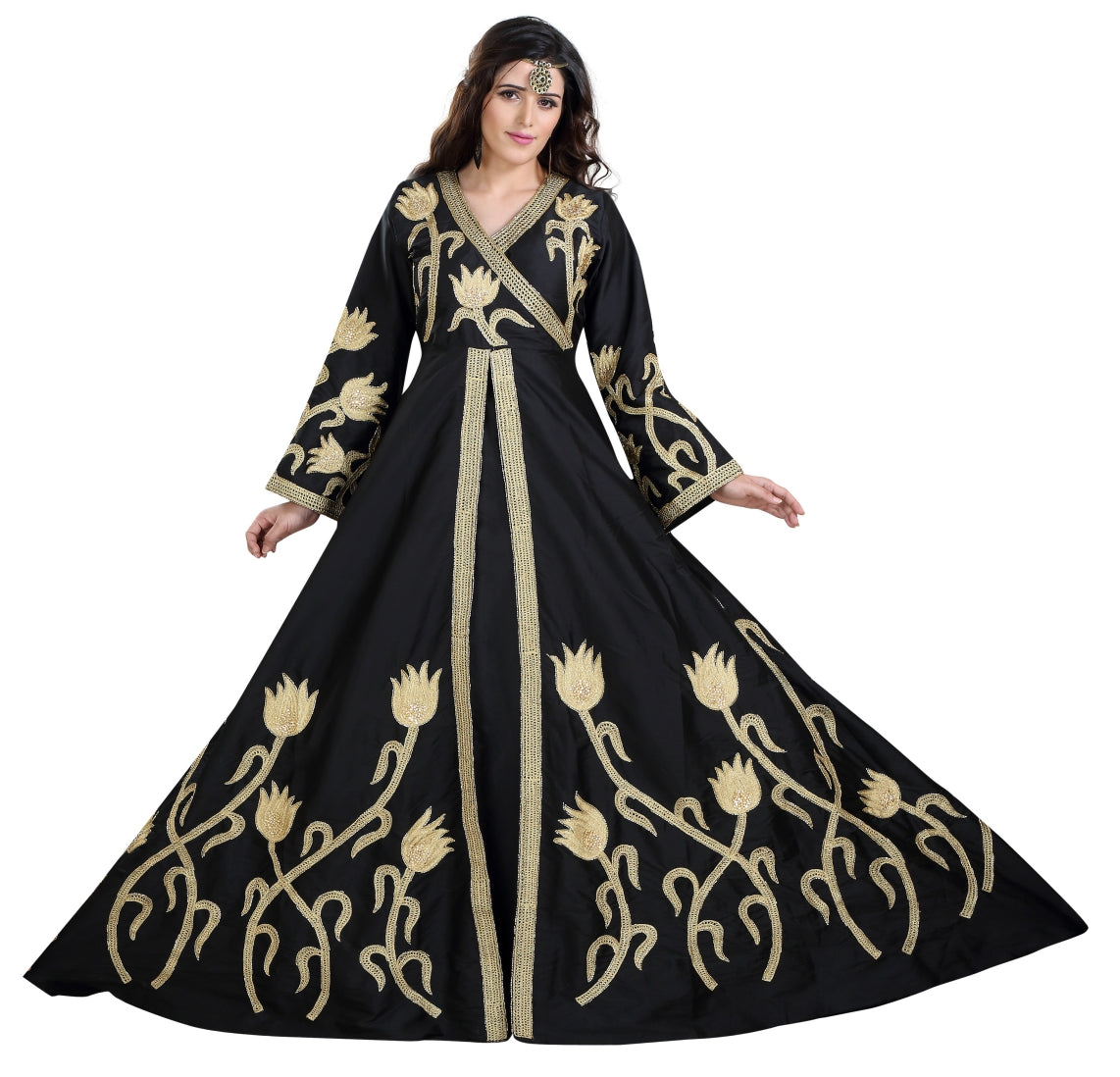 Persian Dress Jasmine Bridesmaid Niqah Kaftan - Maxim Creation