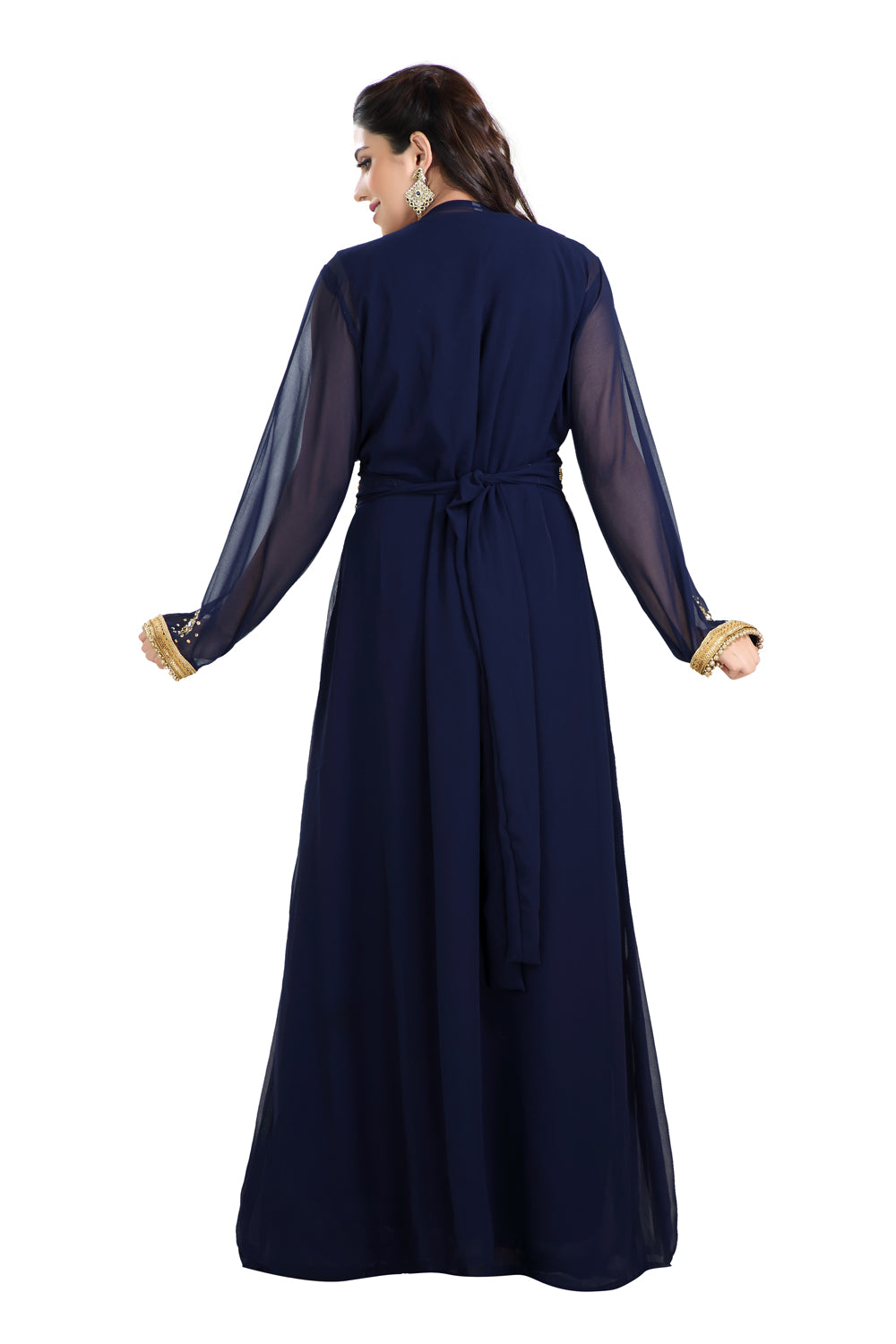 blue walima dress Aleema Ice Blue with Modern Styling