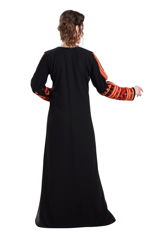 Charger l&amp;#39;image dans la galerie, Farasha Maxi Dress Embroidered Robe - Maxim Creation
