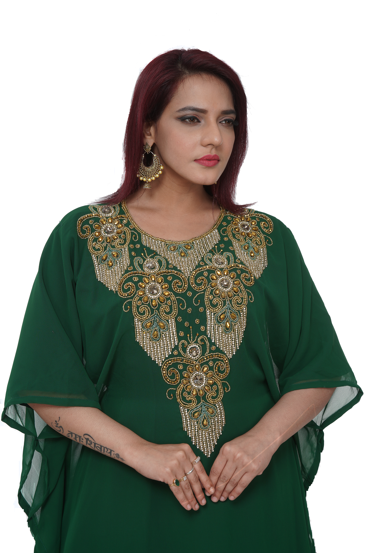 Teaparty Dress Plus Size Farasha Maxi – Maxim Creation