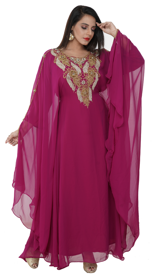 Arabian Kaftan Handmade Dress - Maxim Creation
