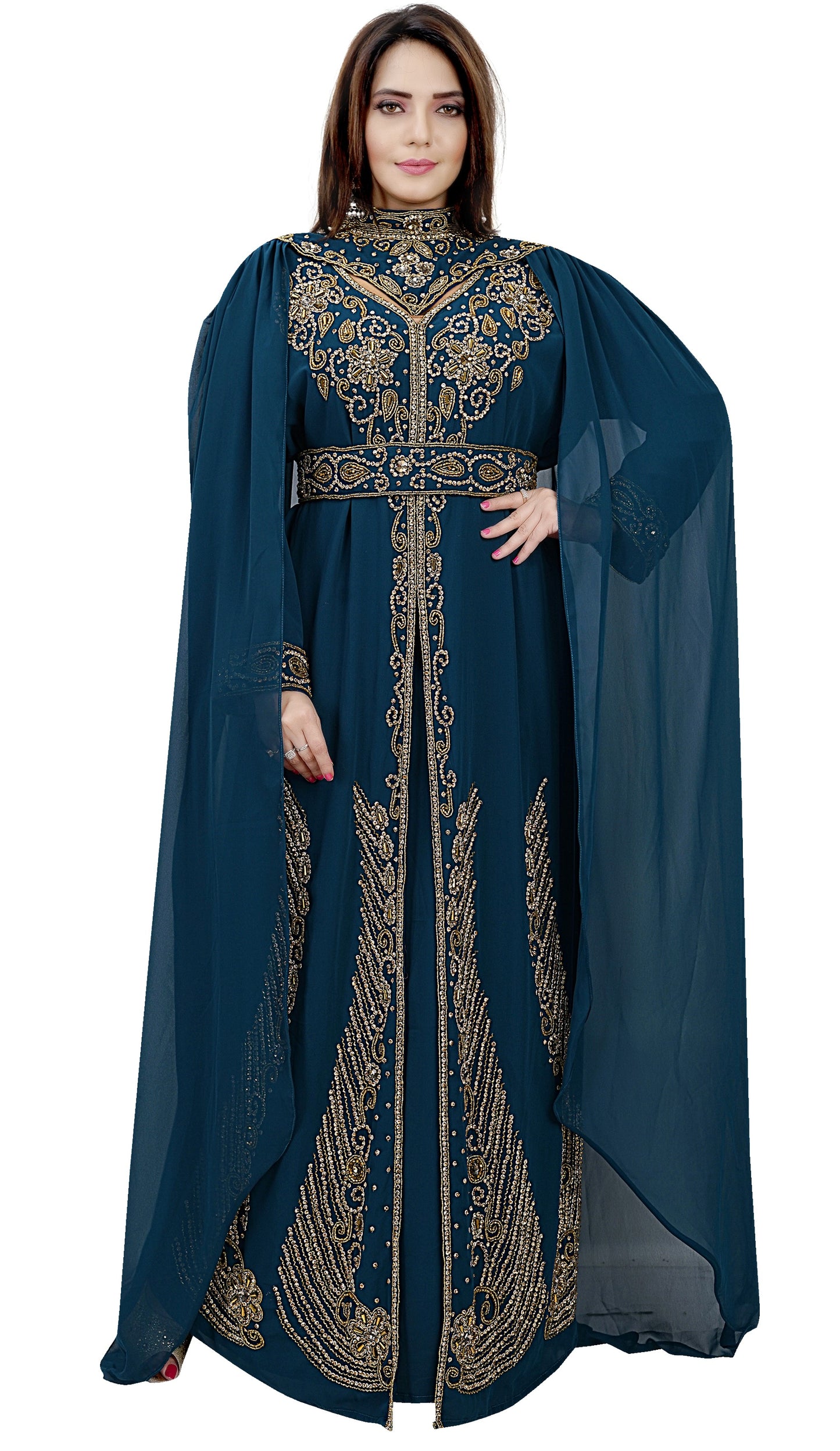 African Abaya Luxe Kaftan Dress African Abaya Luxe Kaftan Dress