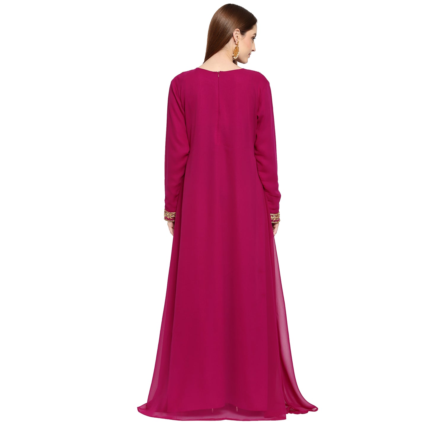 Henna Party Embroidered Maxi Dress Henna Party Embroidered Maxi Dress