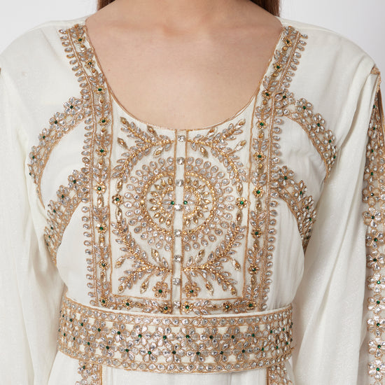 Henna Tea Party Traditional Arabic Kaftan Gown - Maxim Creation