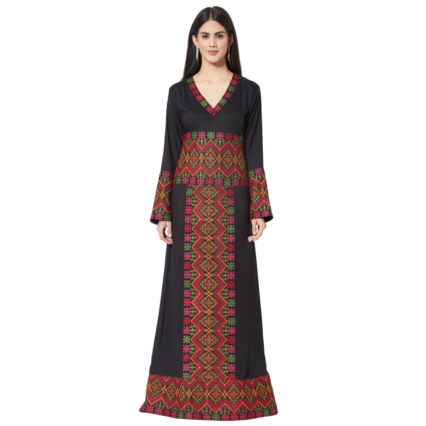 Designer Henna Dress Tea Party Maxi – Maxim Creation