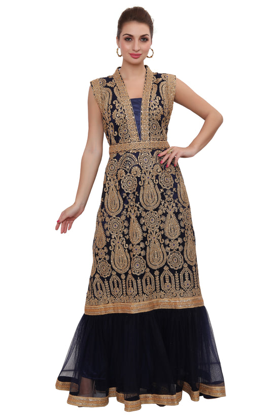 Load image into Gallery viewer, Hand Embroidery Abaya Kaftan Long Maxi Gown - Maxim Creation

