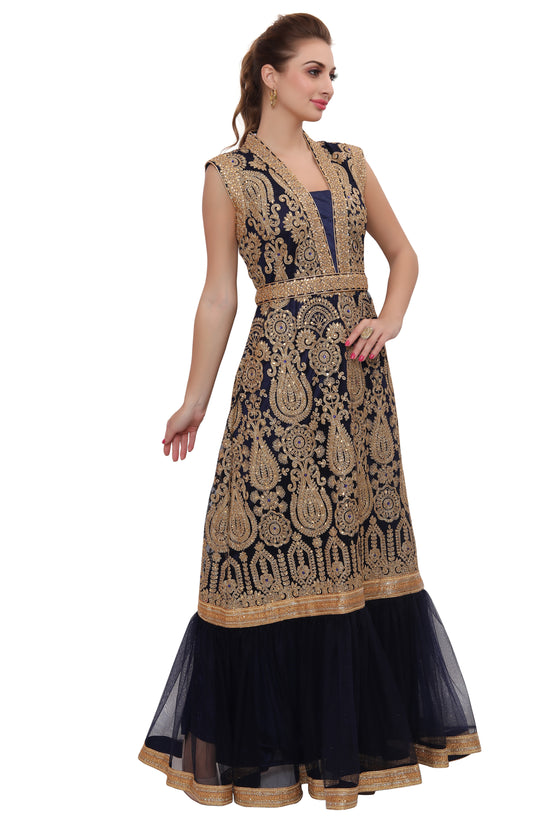 Load image into Gallery viewer, Hand Embroidery Abaya Kaftan Long Maxi Gown - Maxim Creation
