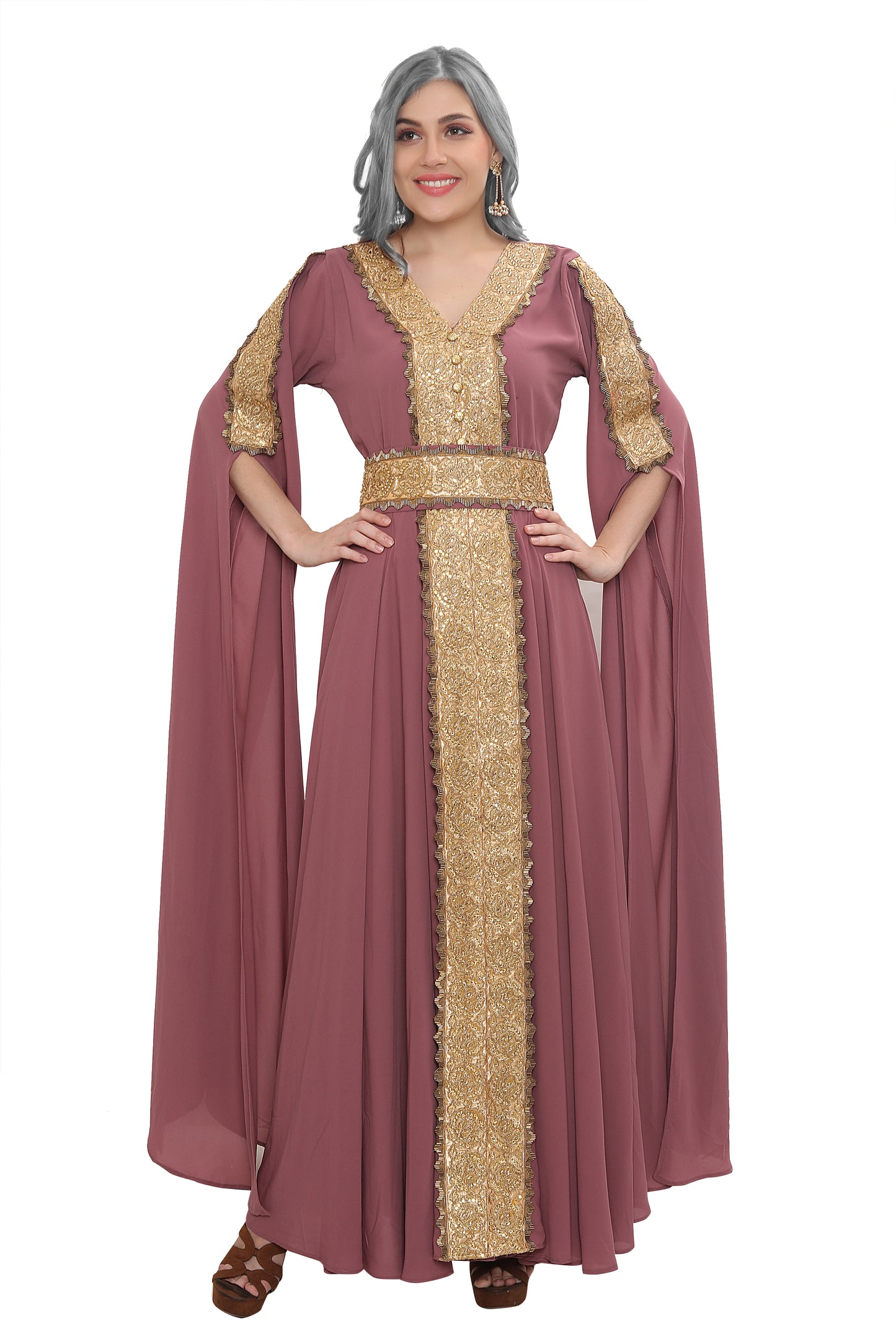 Halloween Costume Game Of Thrones Kaftan for Women Medieval Festival Dress - Maxim Creation