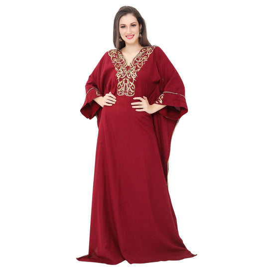 Buy RUSTORANGE Printed Rayon V Neck Women's Ethnic Dress | Shoppers Stop